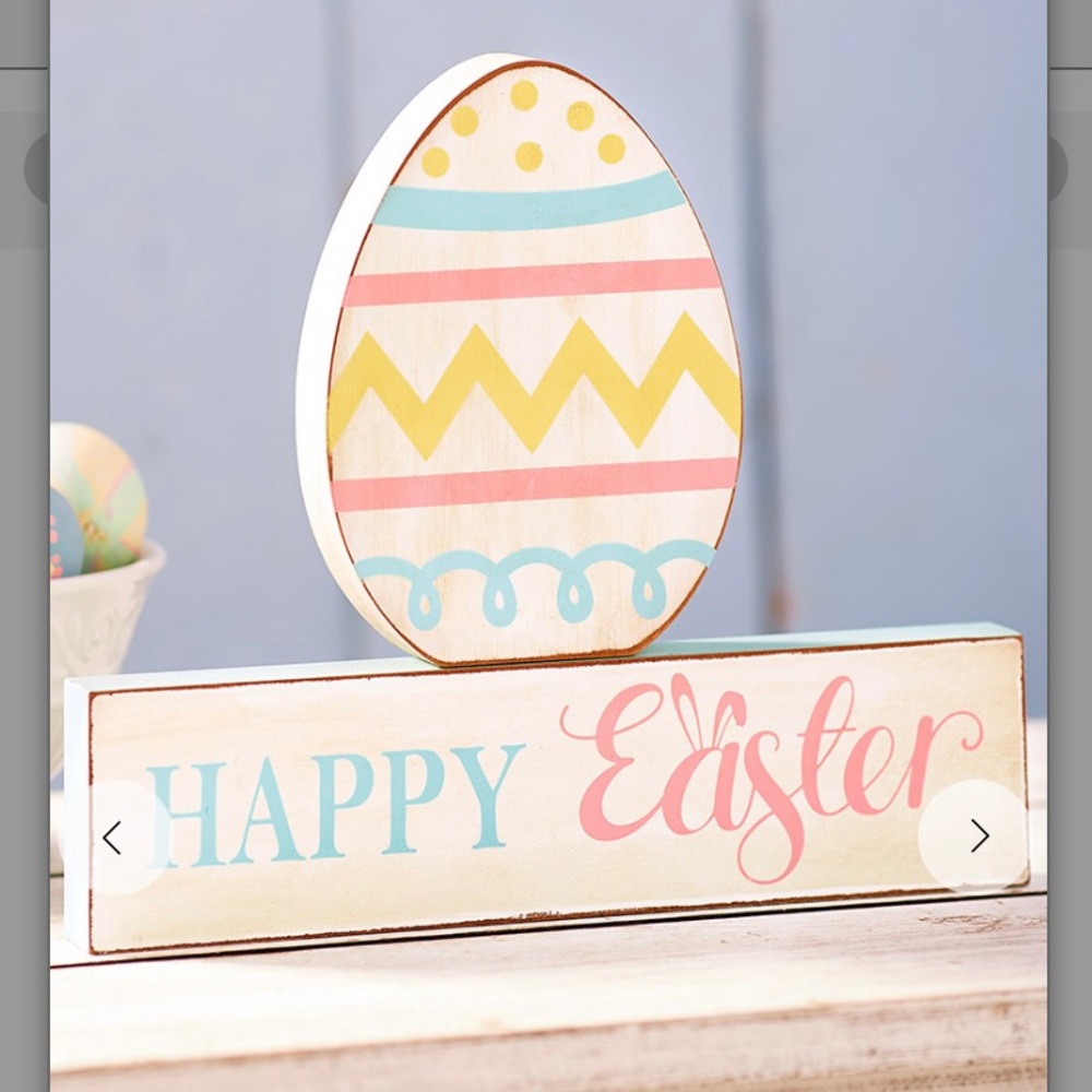 Reversible Easter/Spring Block Set- Multicolored - Picture 9 of 10